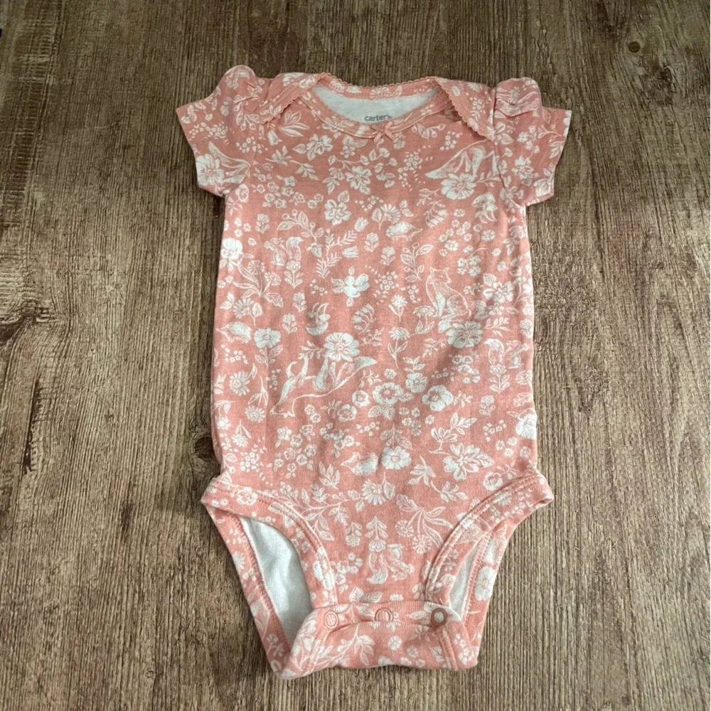 7 Piece Baby Girl's Clothing Bundle - Sizes 3-9 Months